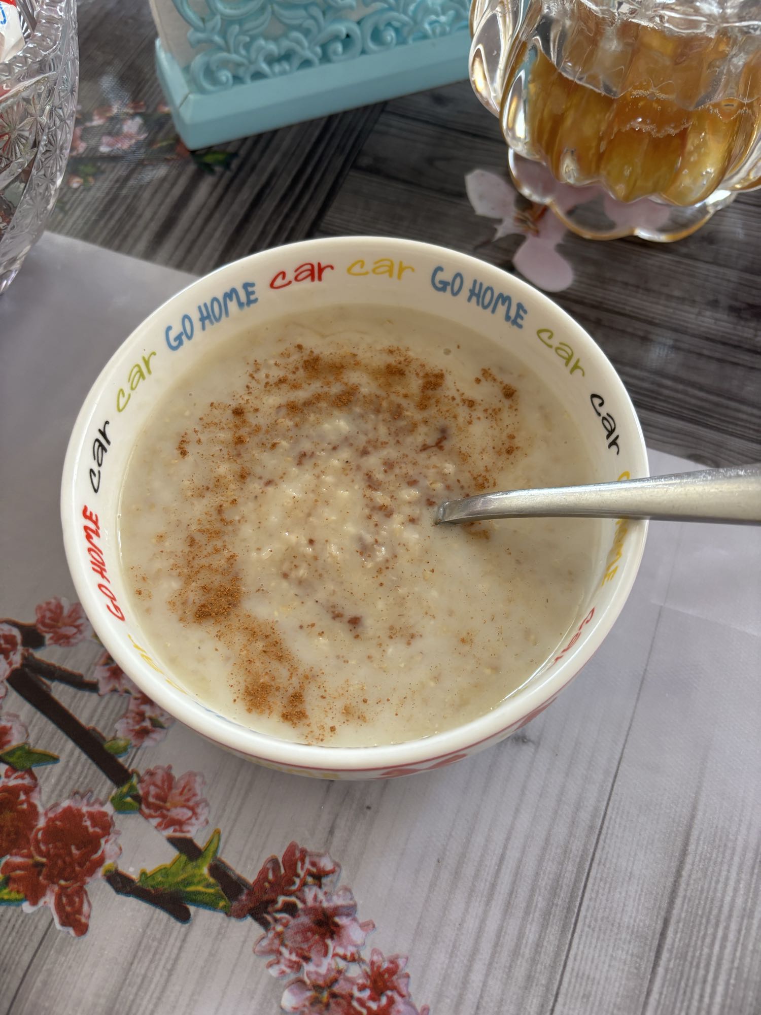 Yulaflı ballı süt ve tavuk döşü