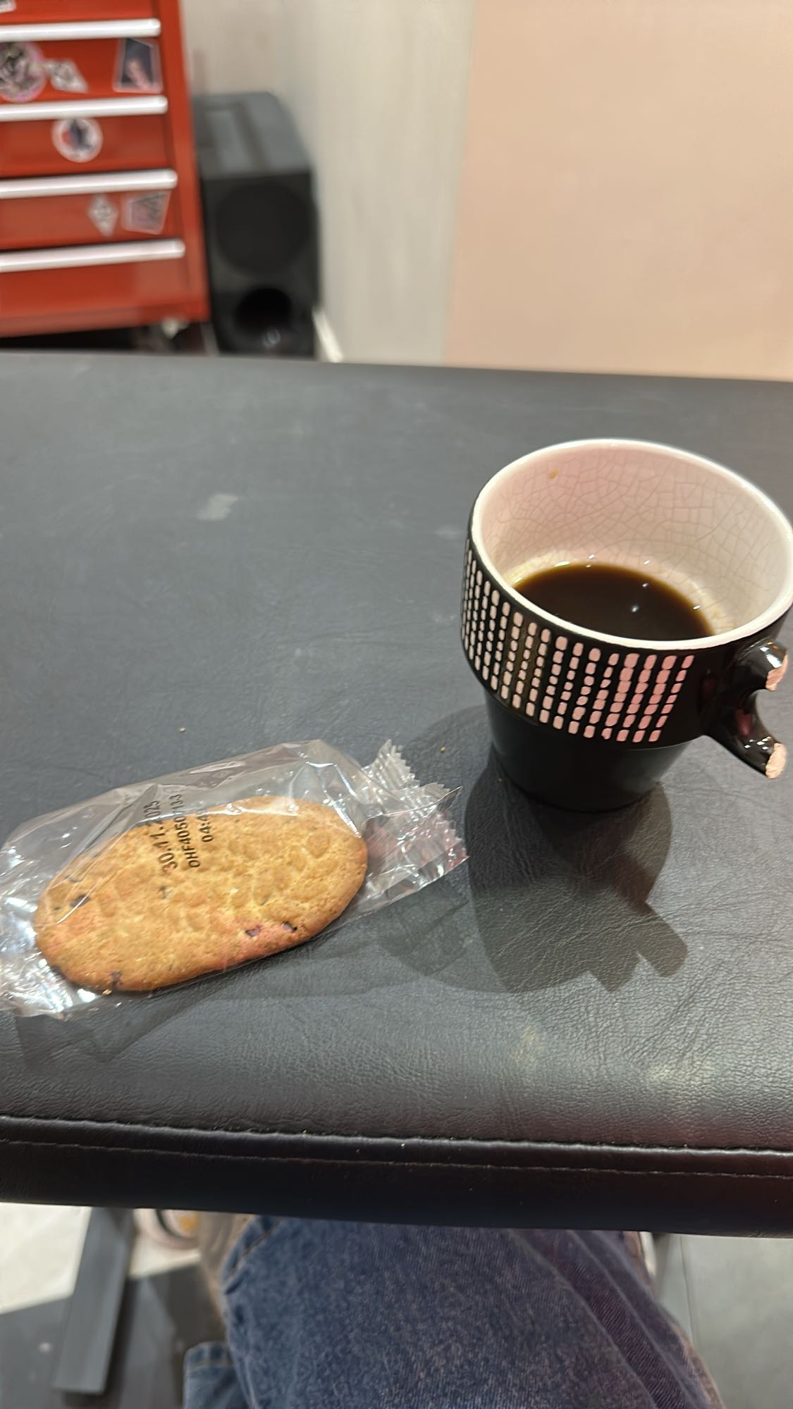 Café et biscuit