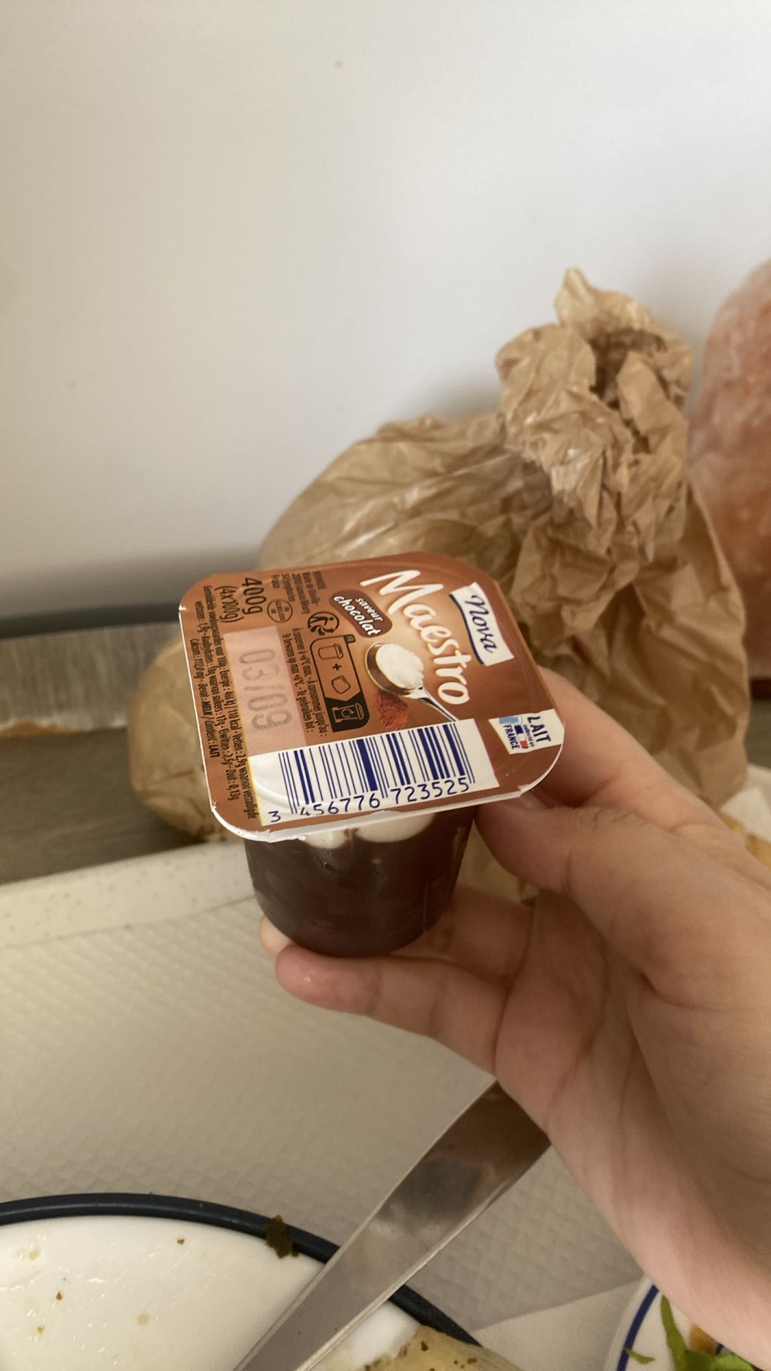 Crème dessert chocolat