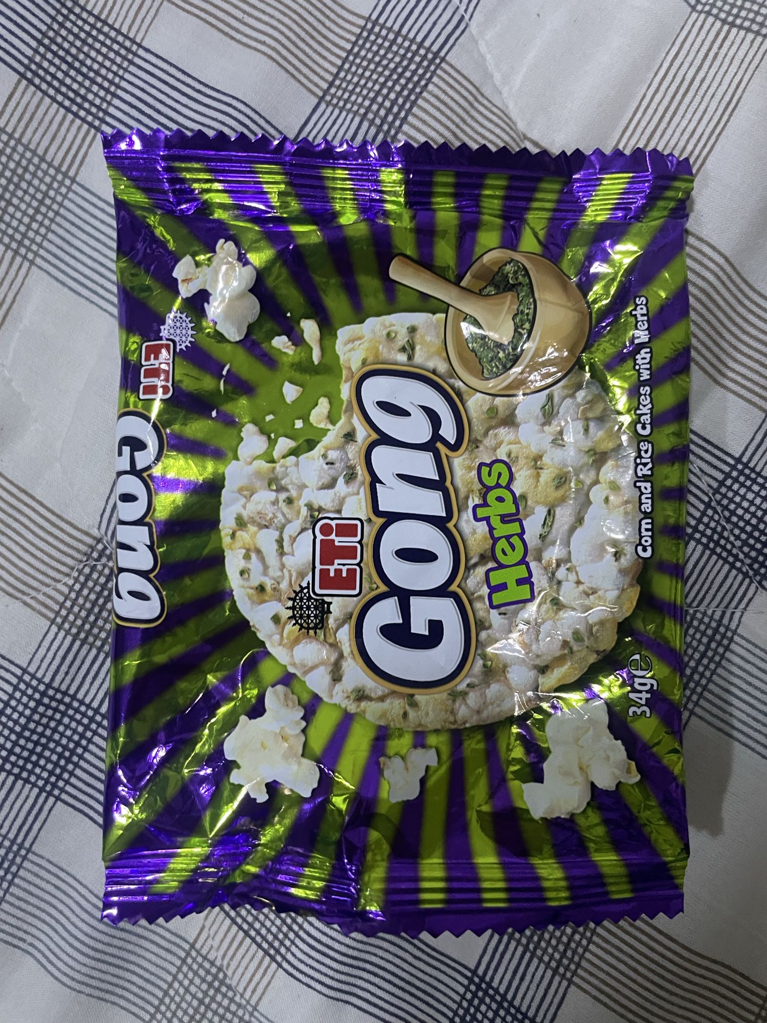 Herbed Rice Corn Cakes