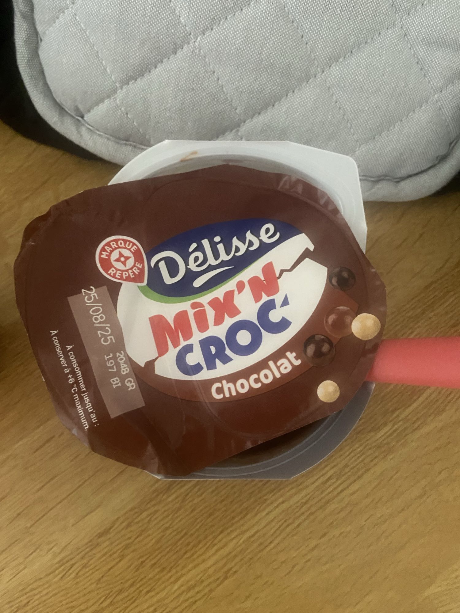 Dessert chocolat croquant