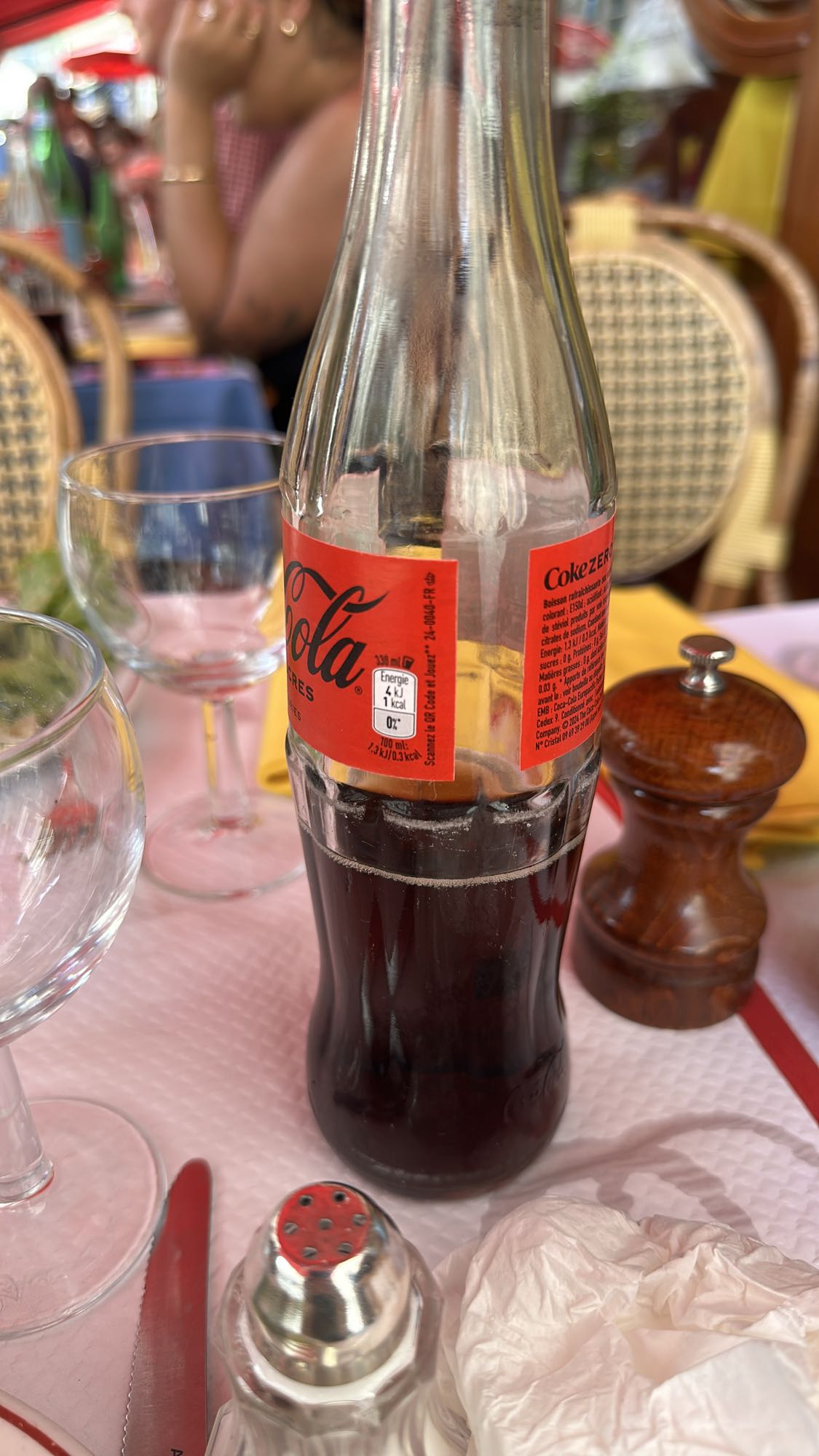 Coca-Cola Zero Bottle