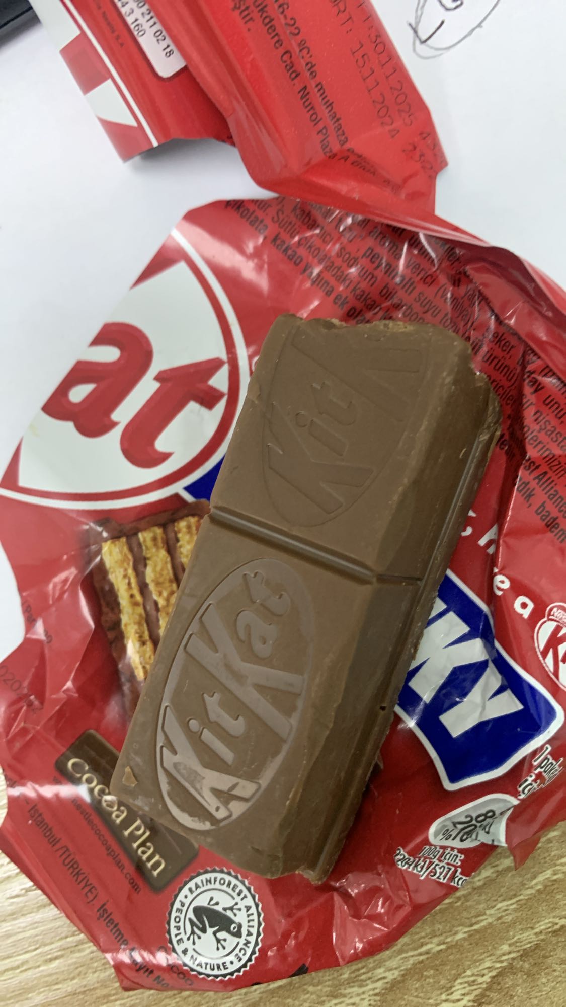 KitKat chocolate bar