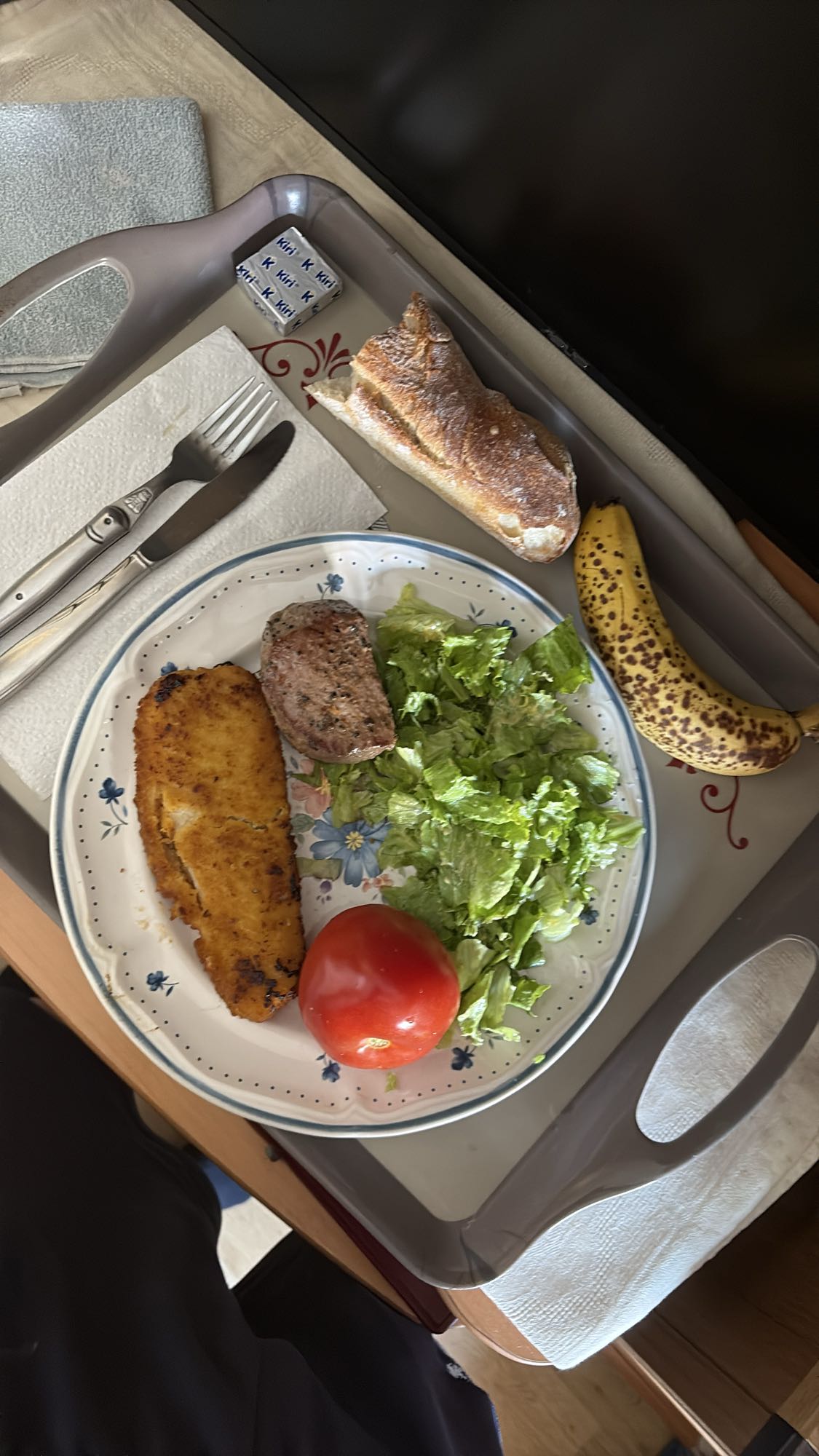 Déjeuner varié plateau