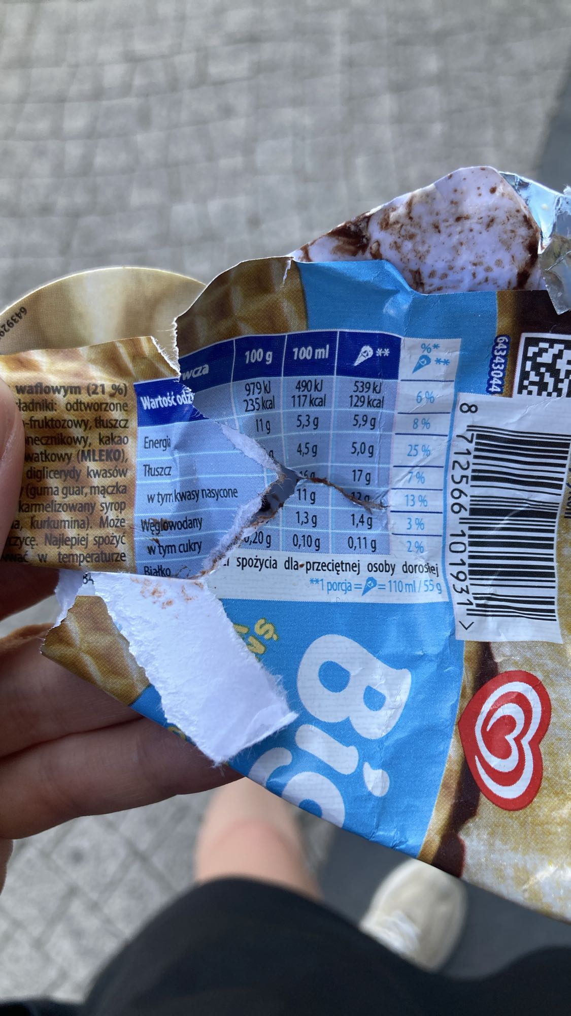 Vanilla Choco Ice Cream