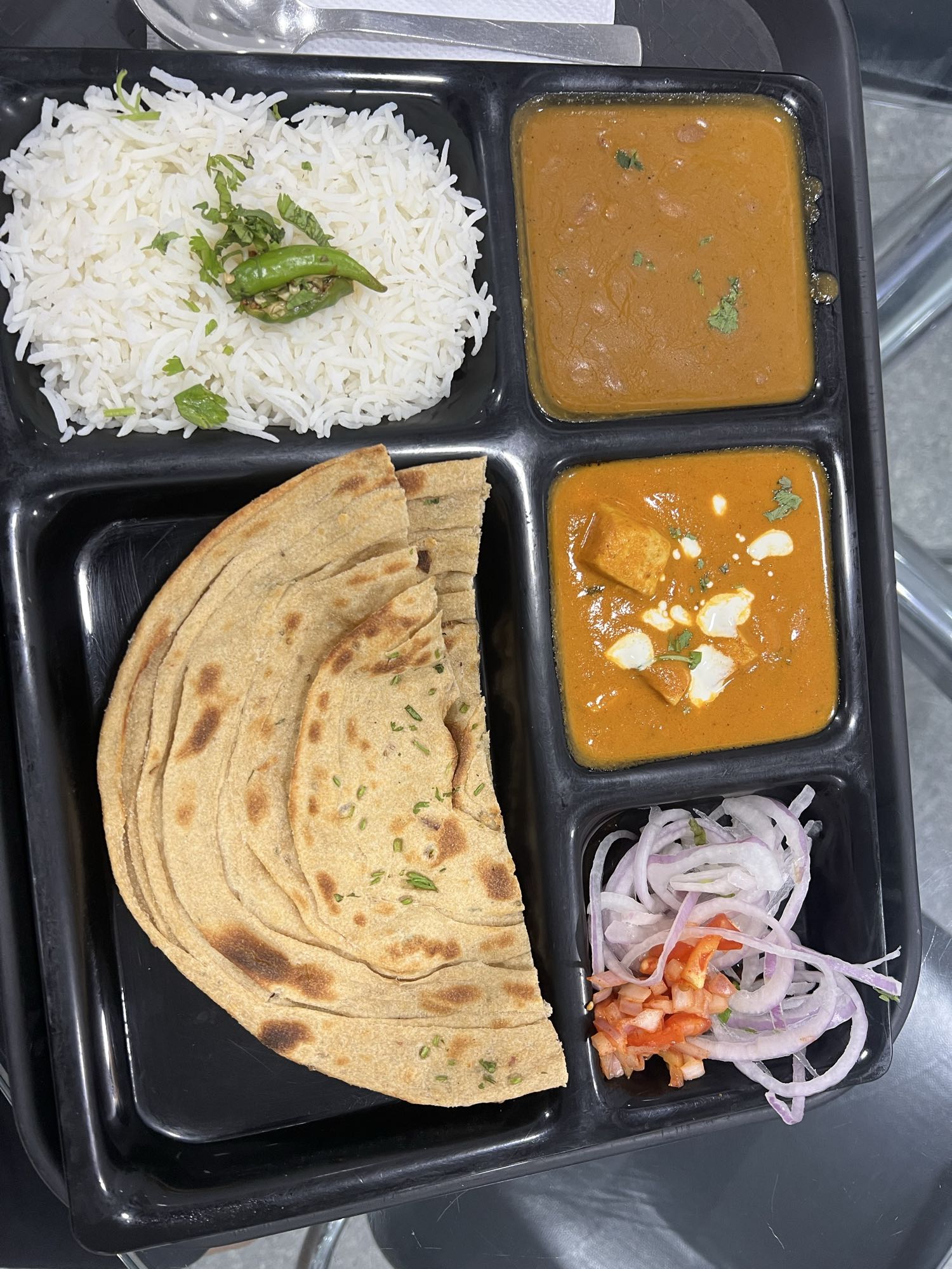 Indian Thali Veg Platter