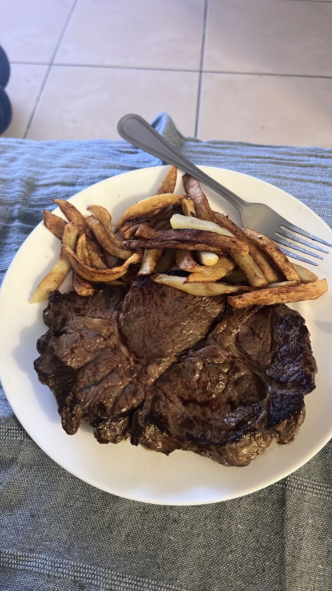 Steak et frites maison