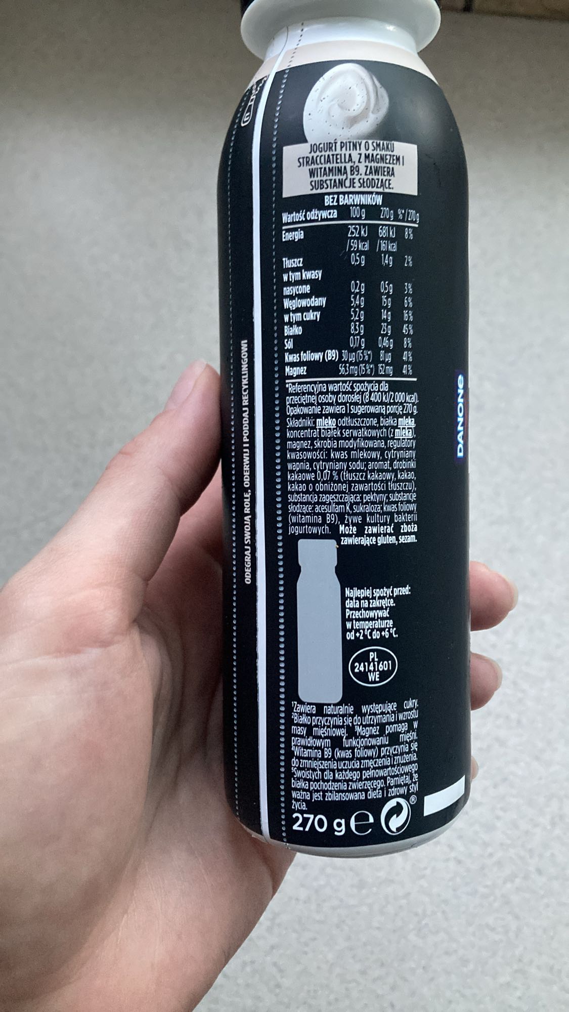 Stracciatella Yogurt Drink