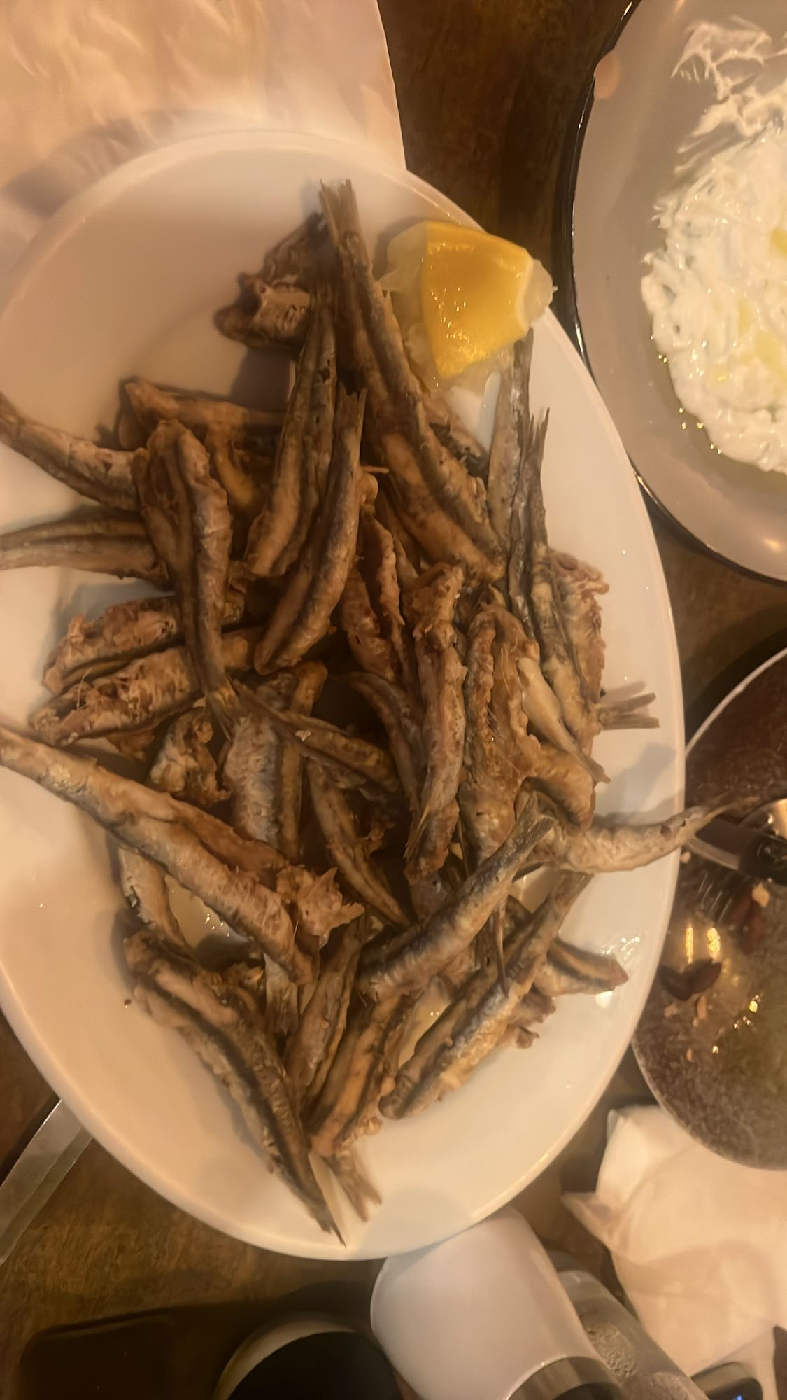 Fried Anchovies