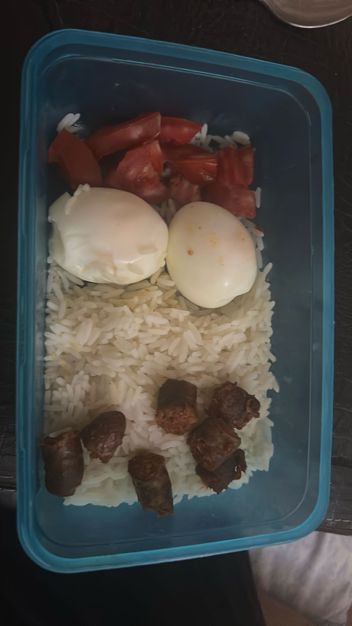 Egg Rice Sausage Bowl