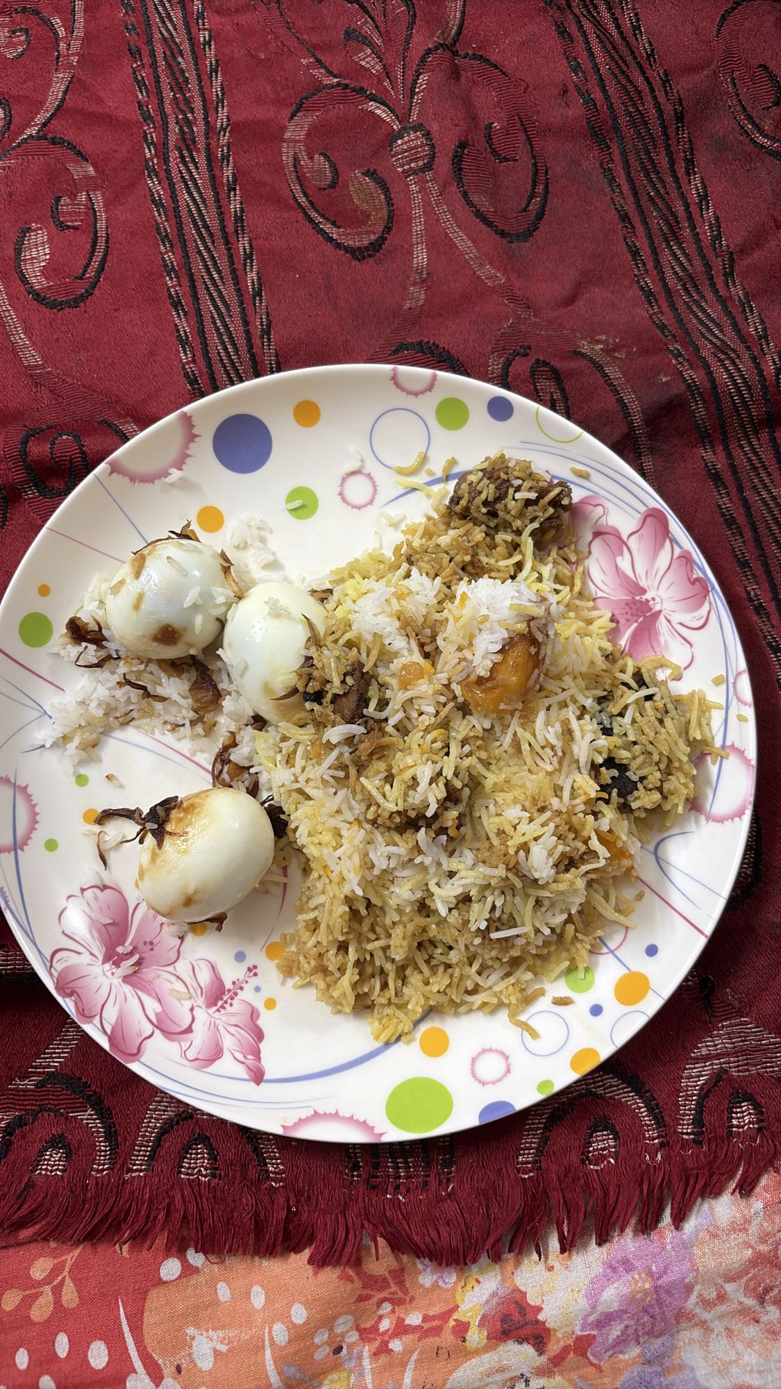 Egg Biryani with Rice