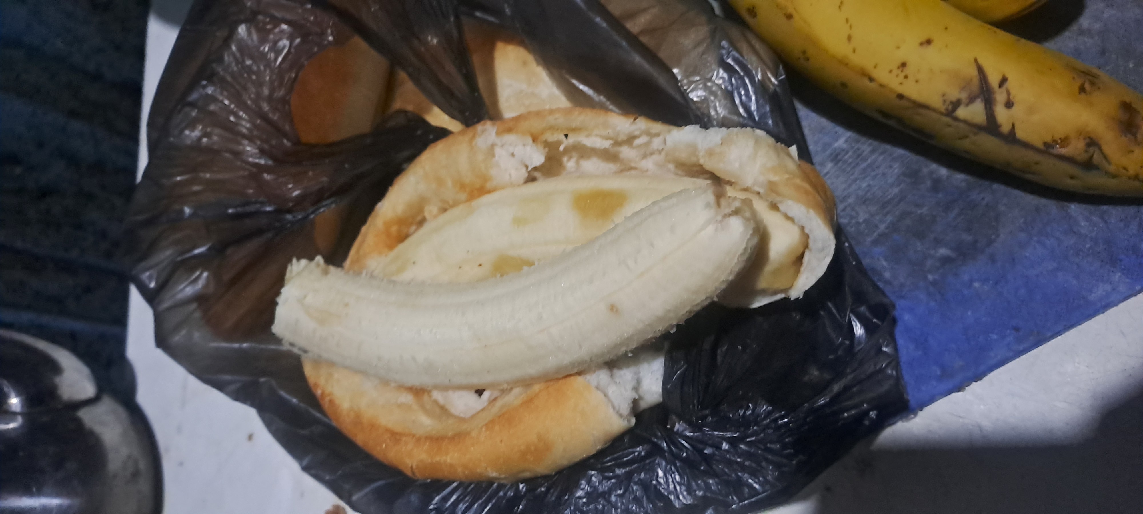 Banana bread sandwich