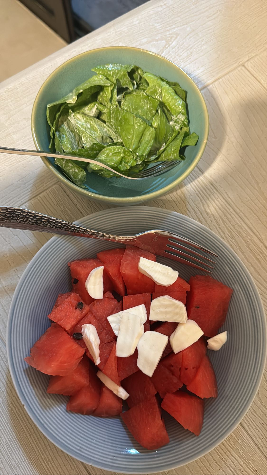 Watermelon Salad & Greens