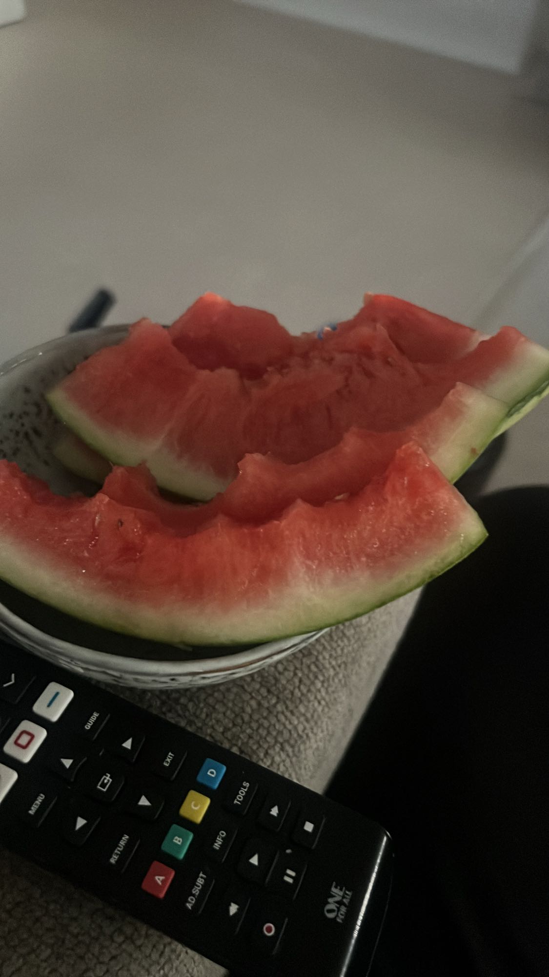 Vattenmelon skivor