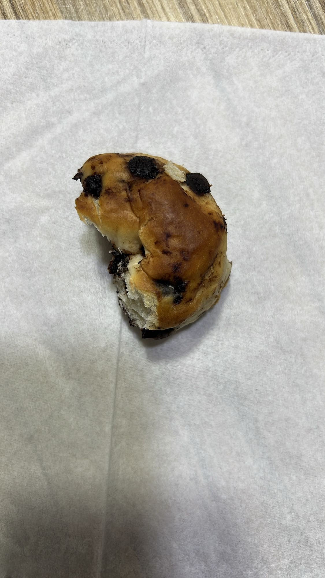 Chocolate chip bun