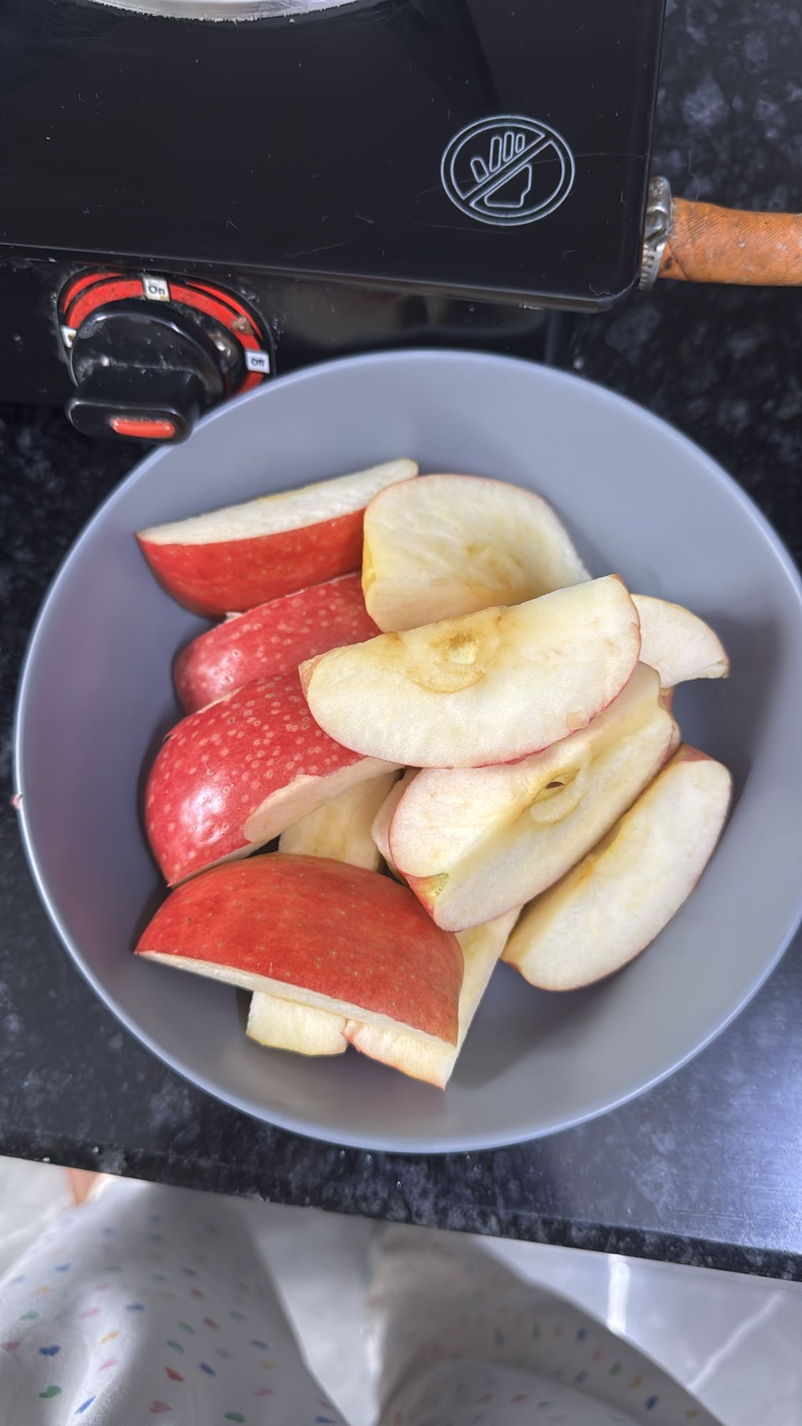 Sliced Apple Bowl