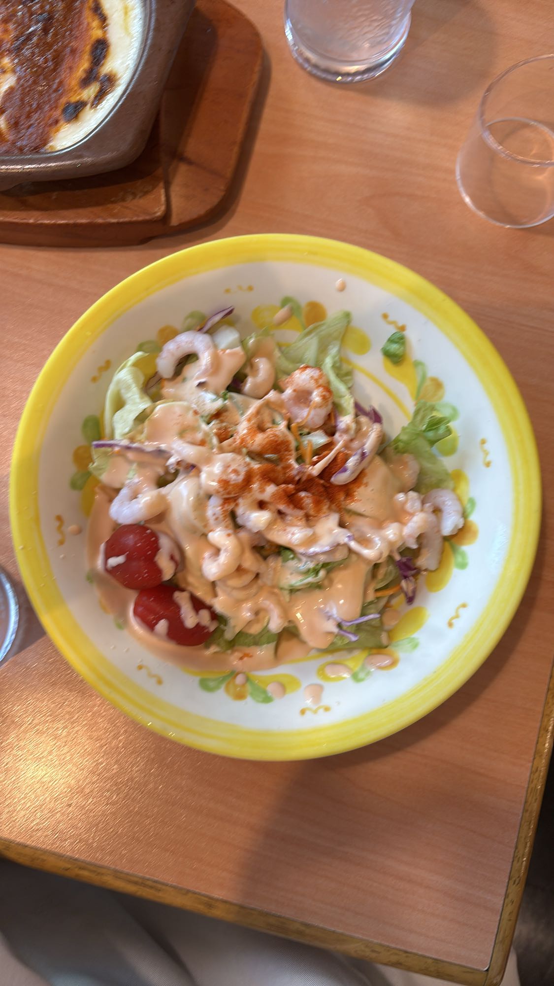 Shrimp Salad with Dressing