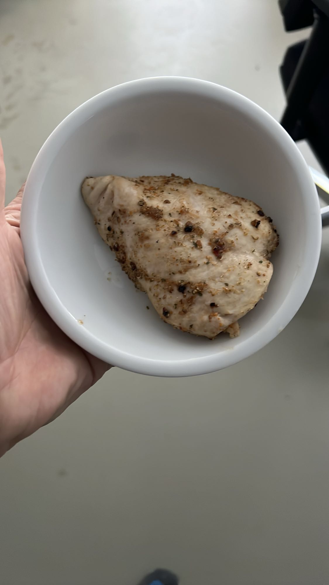 Pierś z kurczaka gotowana