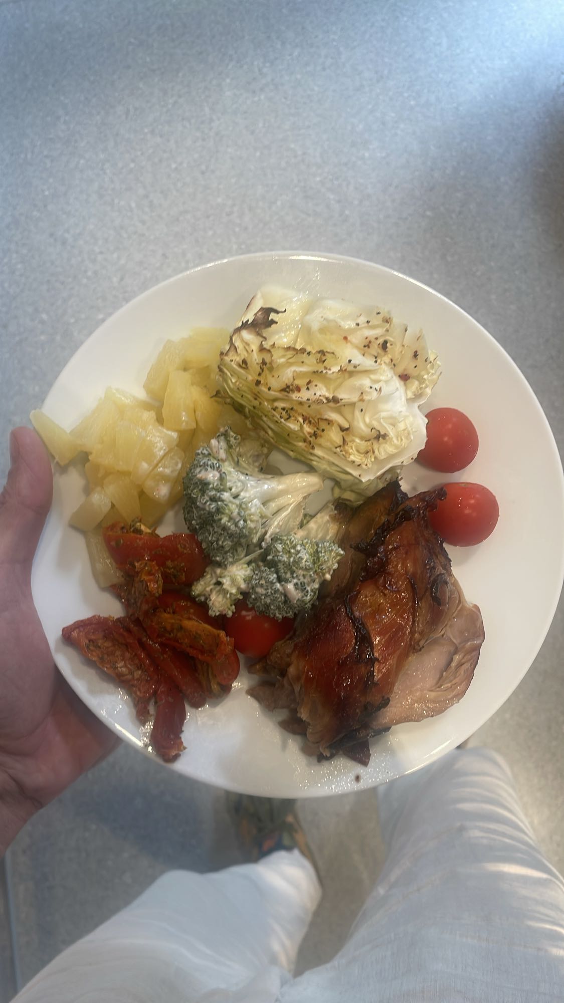 Kyckling med grönsaker