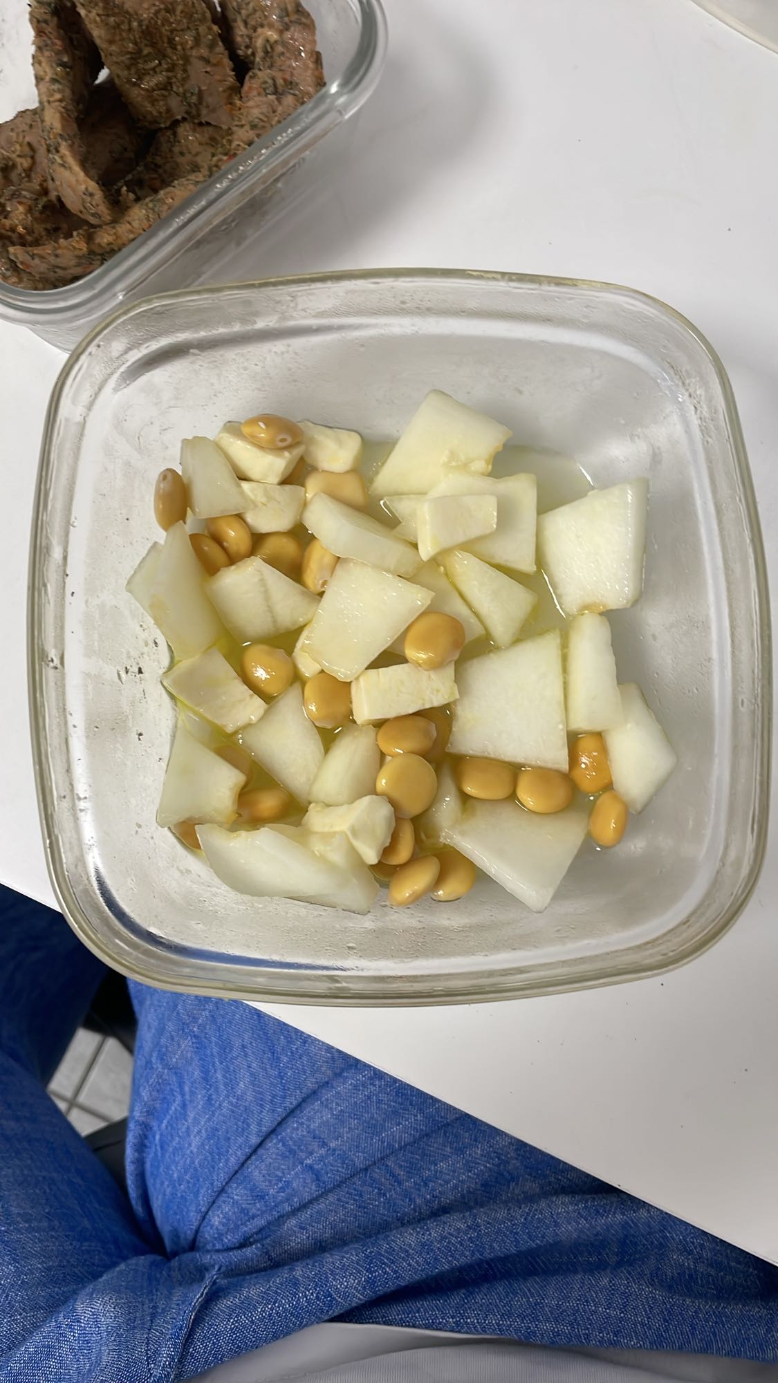 salade de lupin et navet