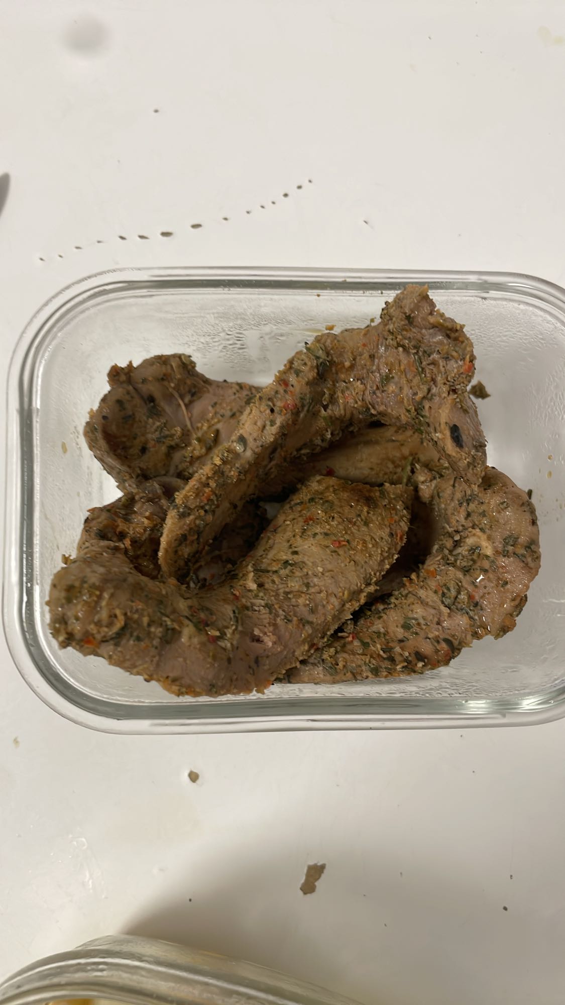 Boeuf mariné grillé