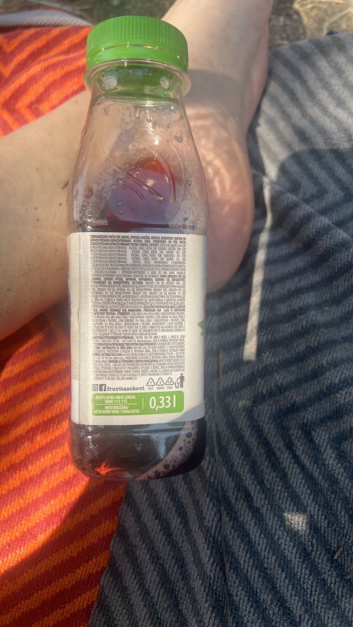 Voćni sok crveno voće