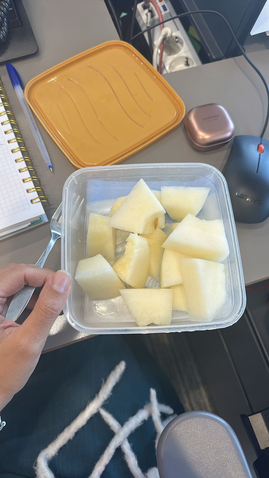 Honeydew melon snack