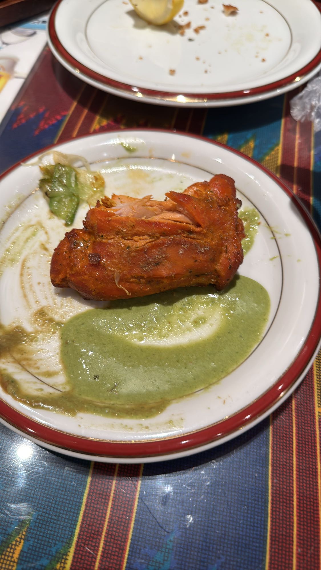 Tandoori Chicken with Chutney