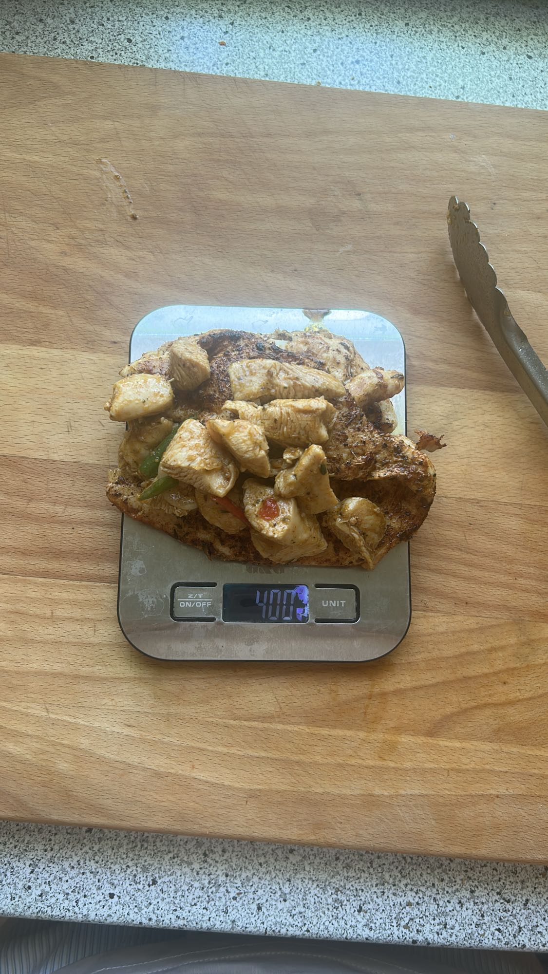 Gegrilde kipfilet met groenten