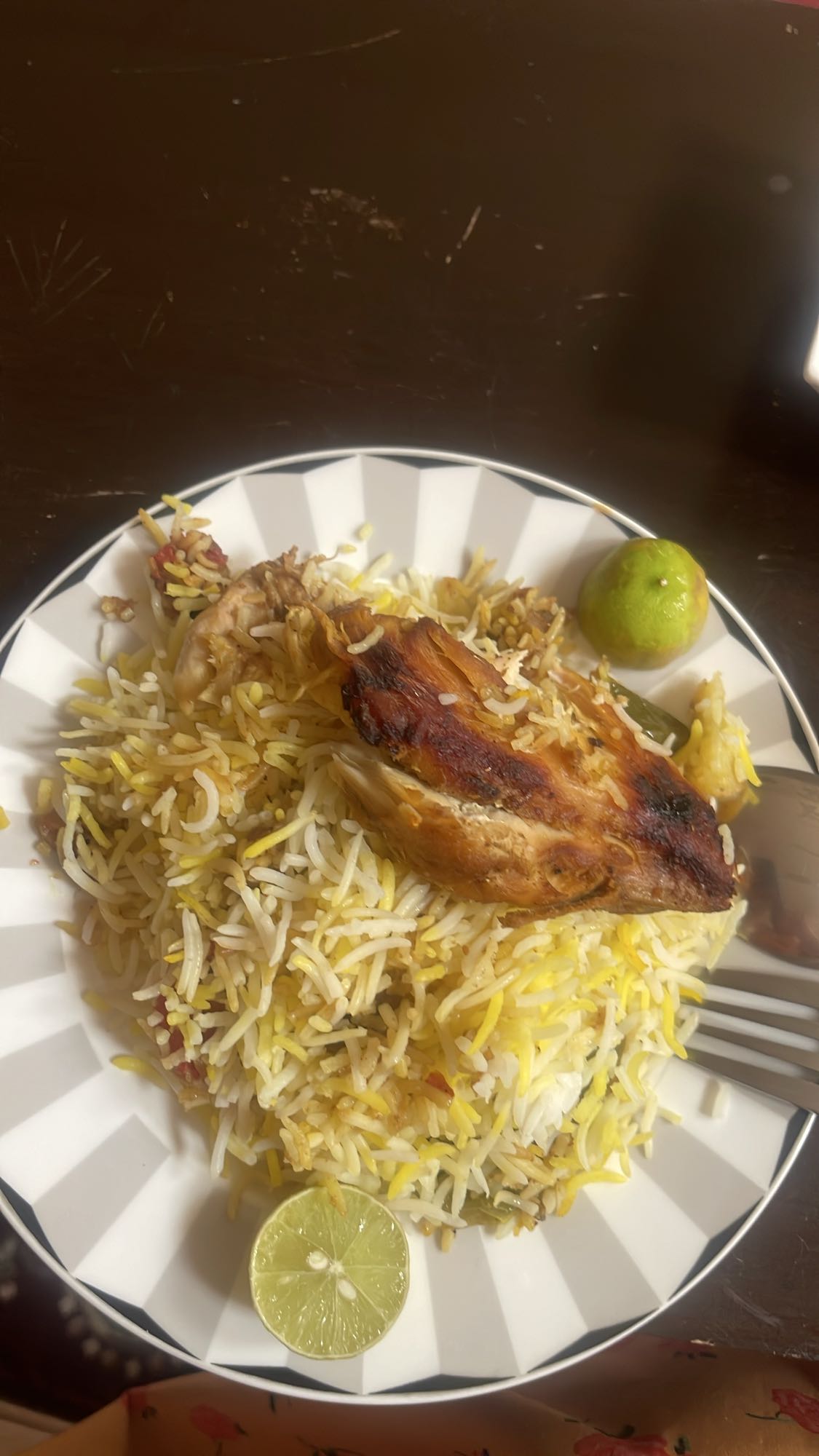 Chicken Biryani Plate