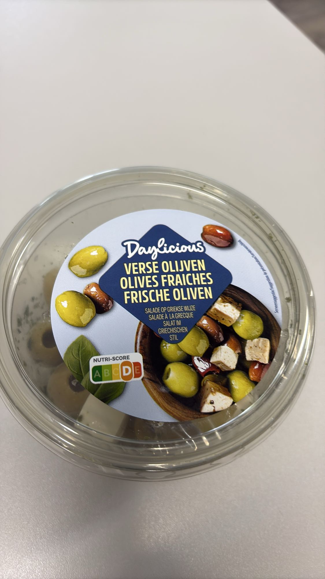 Griekse olijvensalade