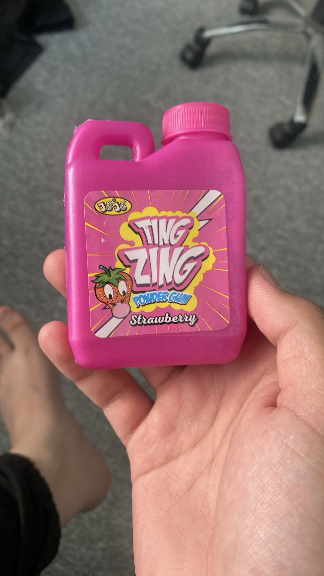 Strawberry Powder Gum