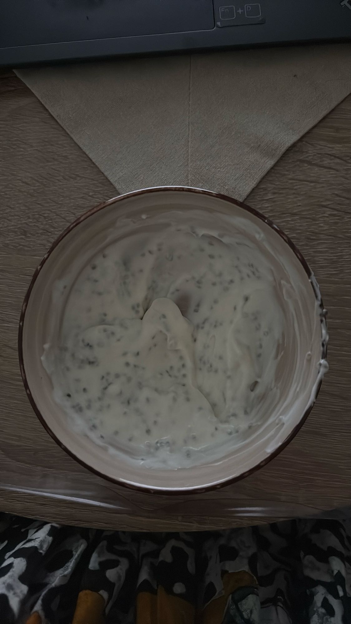 Yaourt aux graines de chia