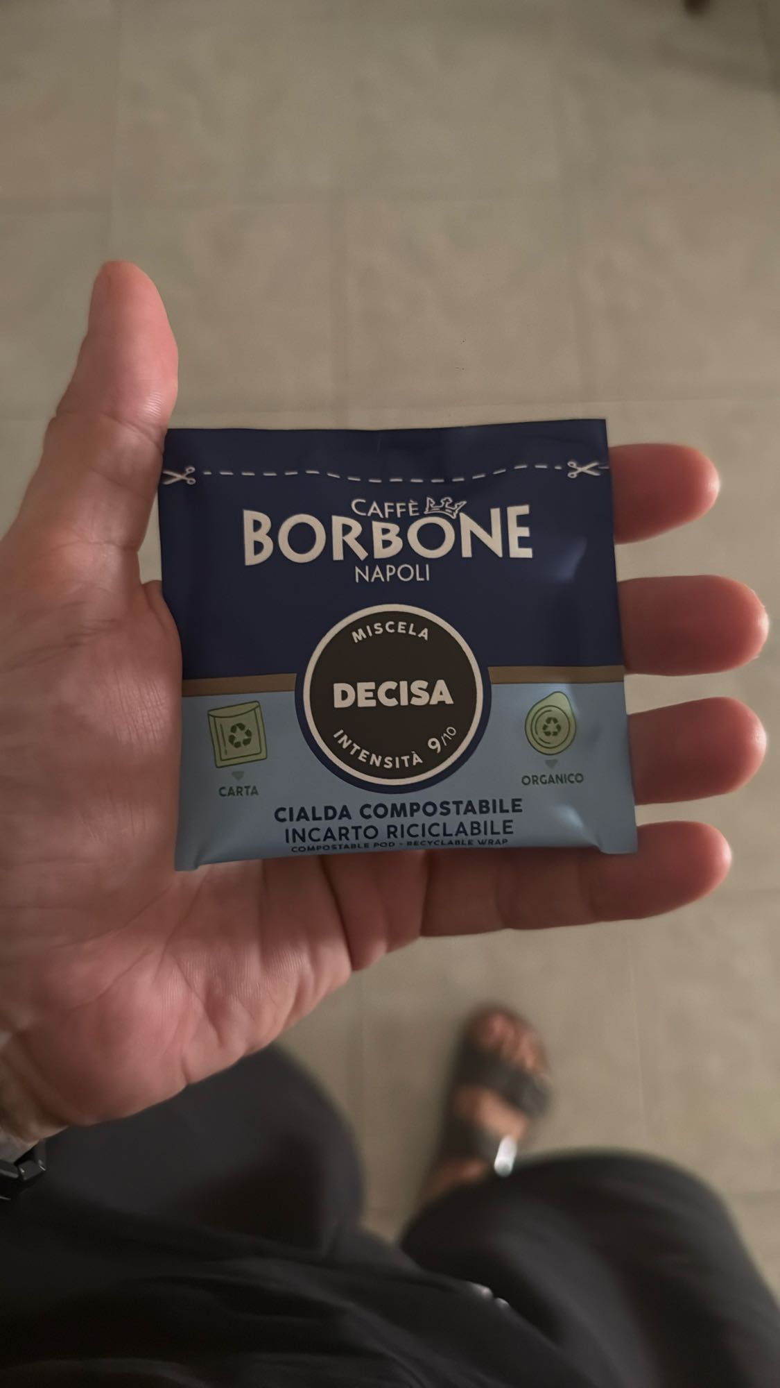 Cialda di caffè Borbone