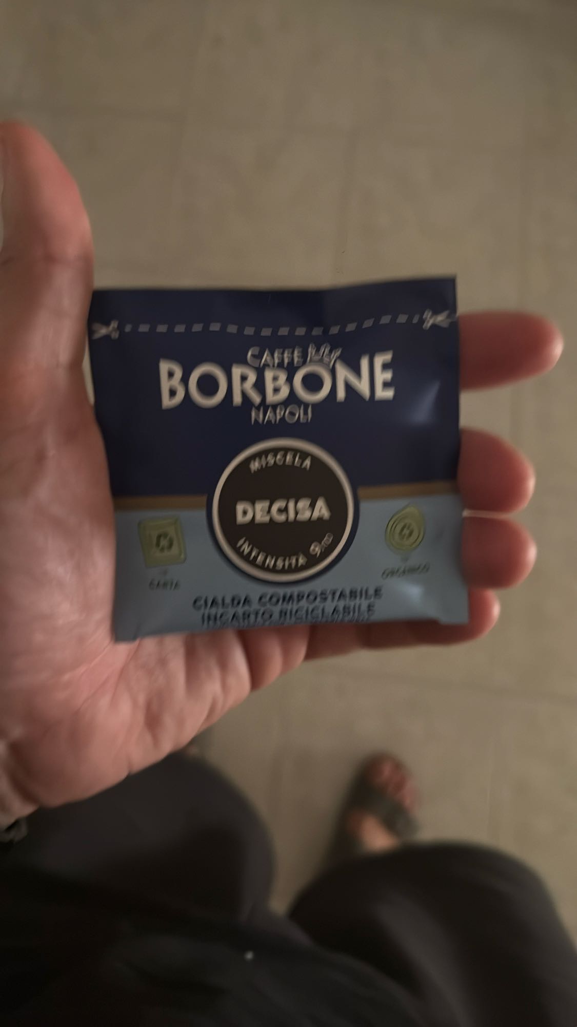 Cialda di caffè Borbone