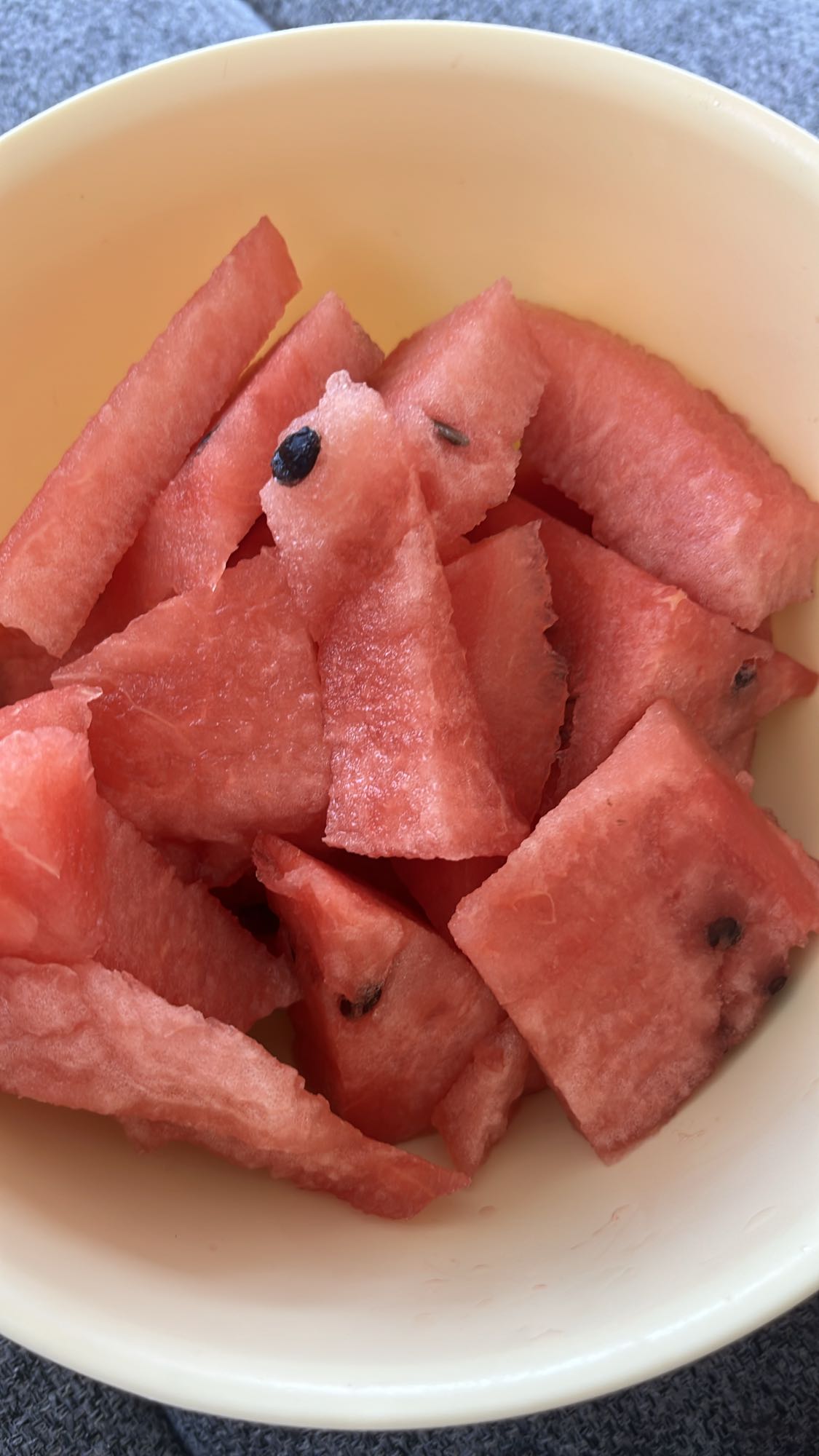 Felii de pepene roșu