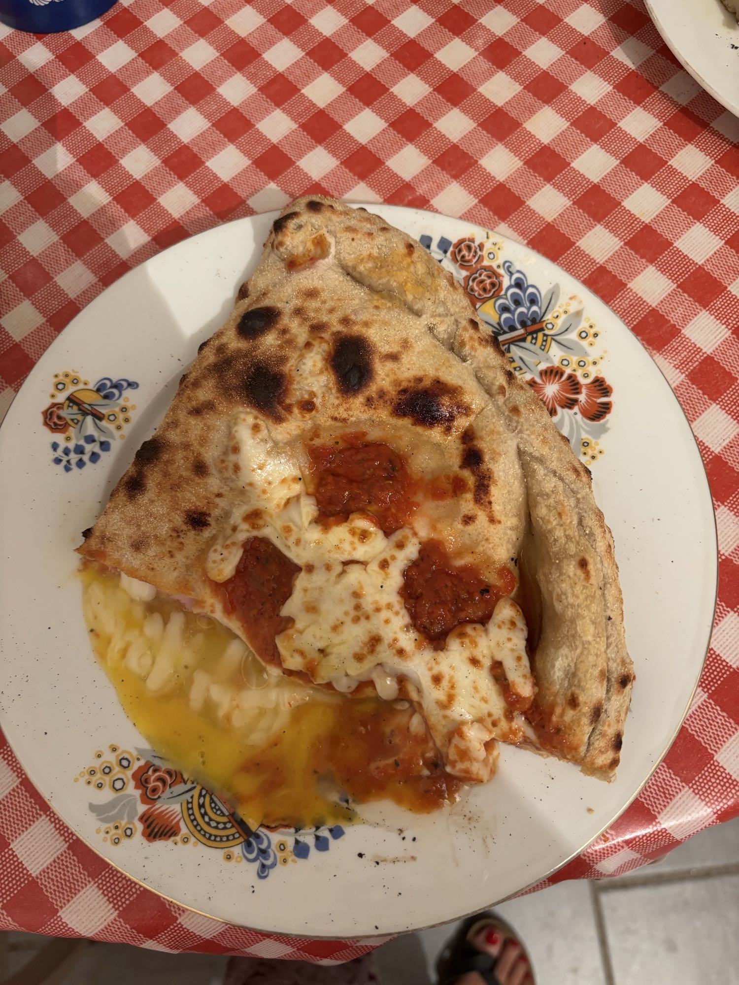Calzone fromage oeuf