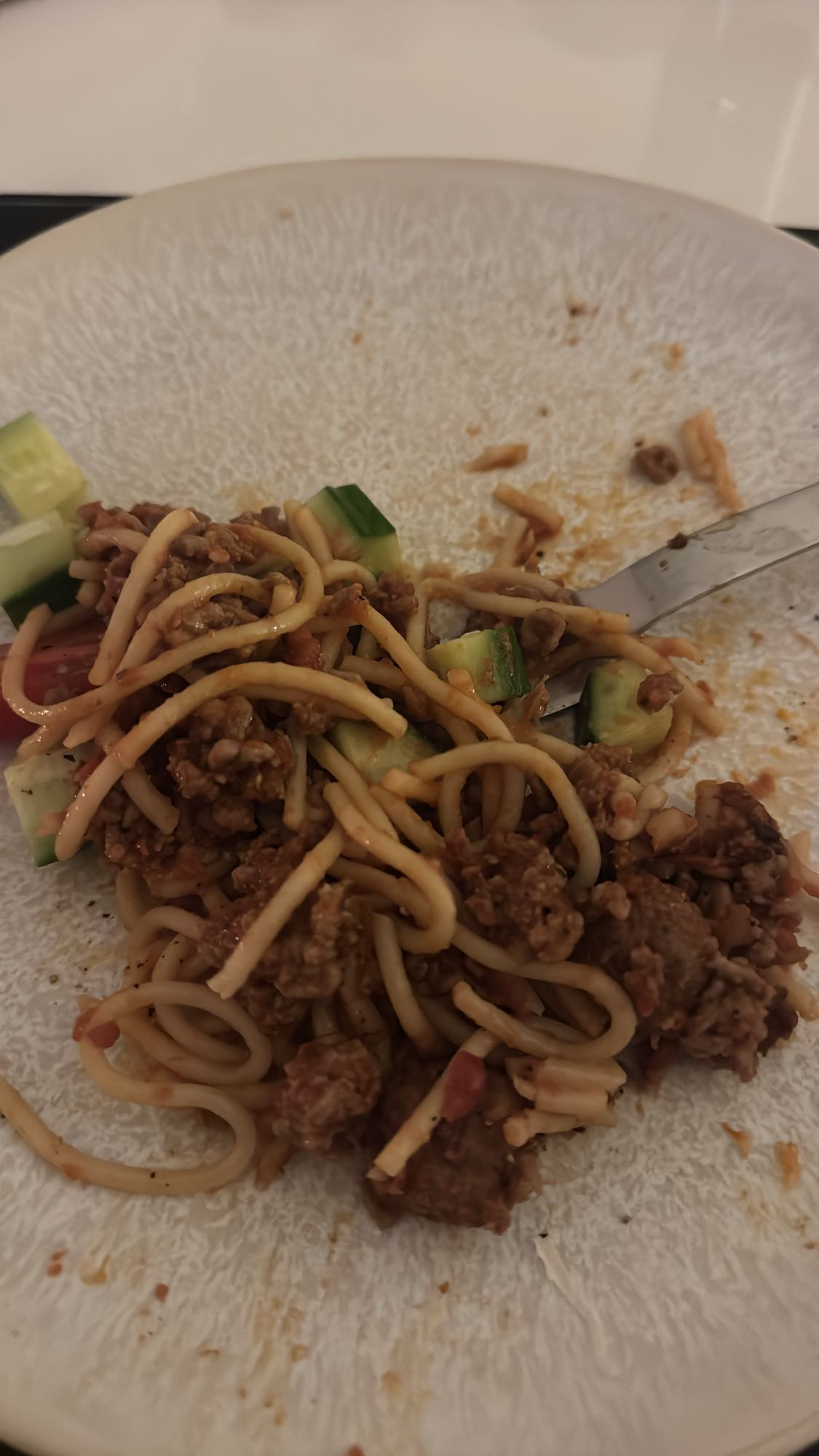 Köttfärssås med pasta