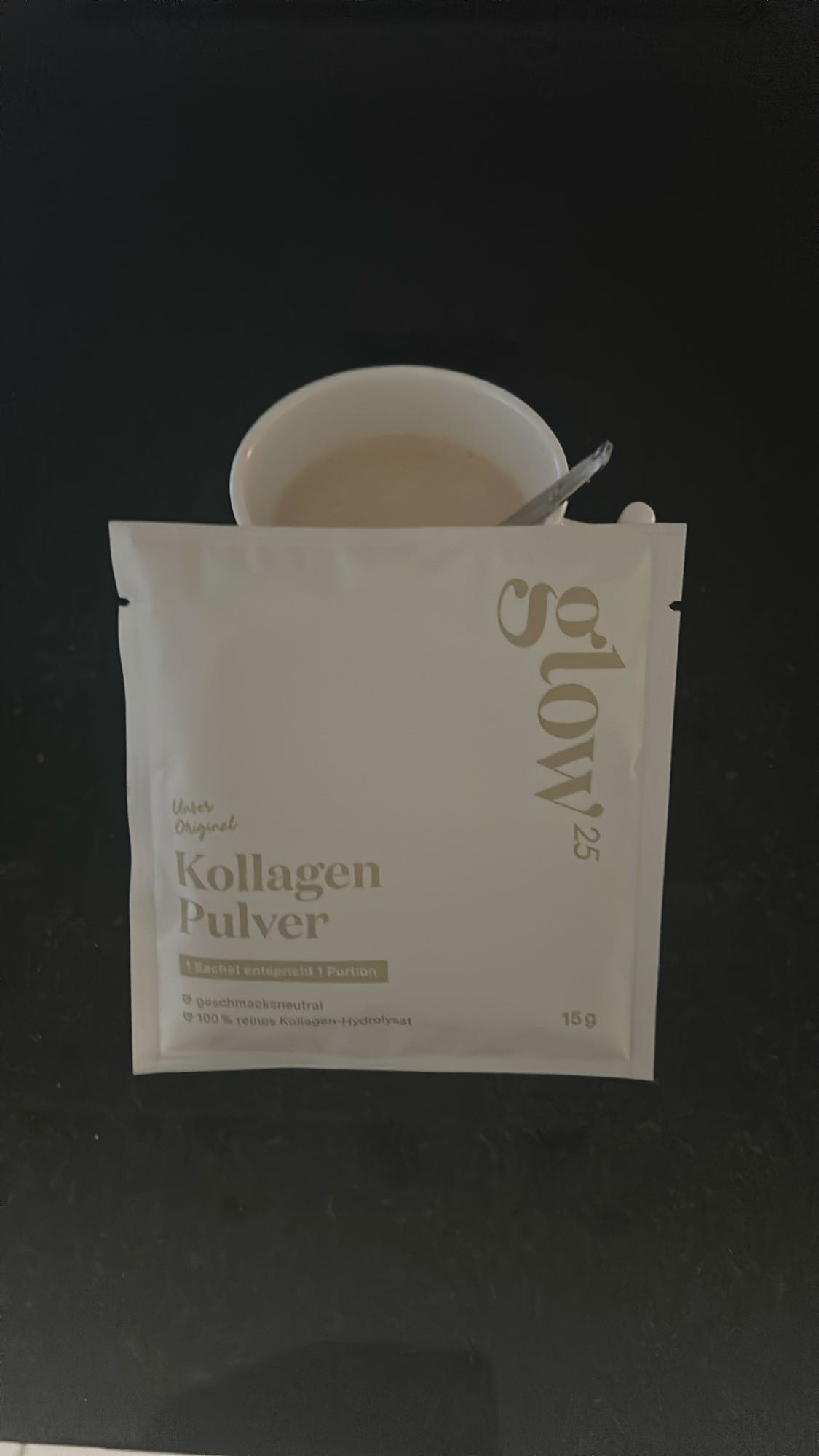Kollagen Pulver Getränk
