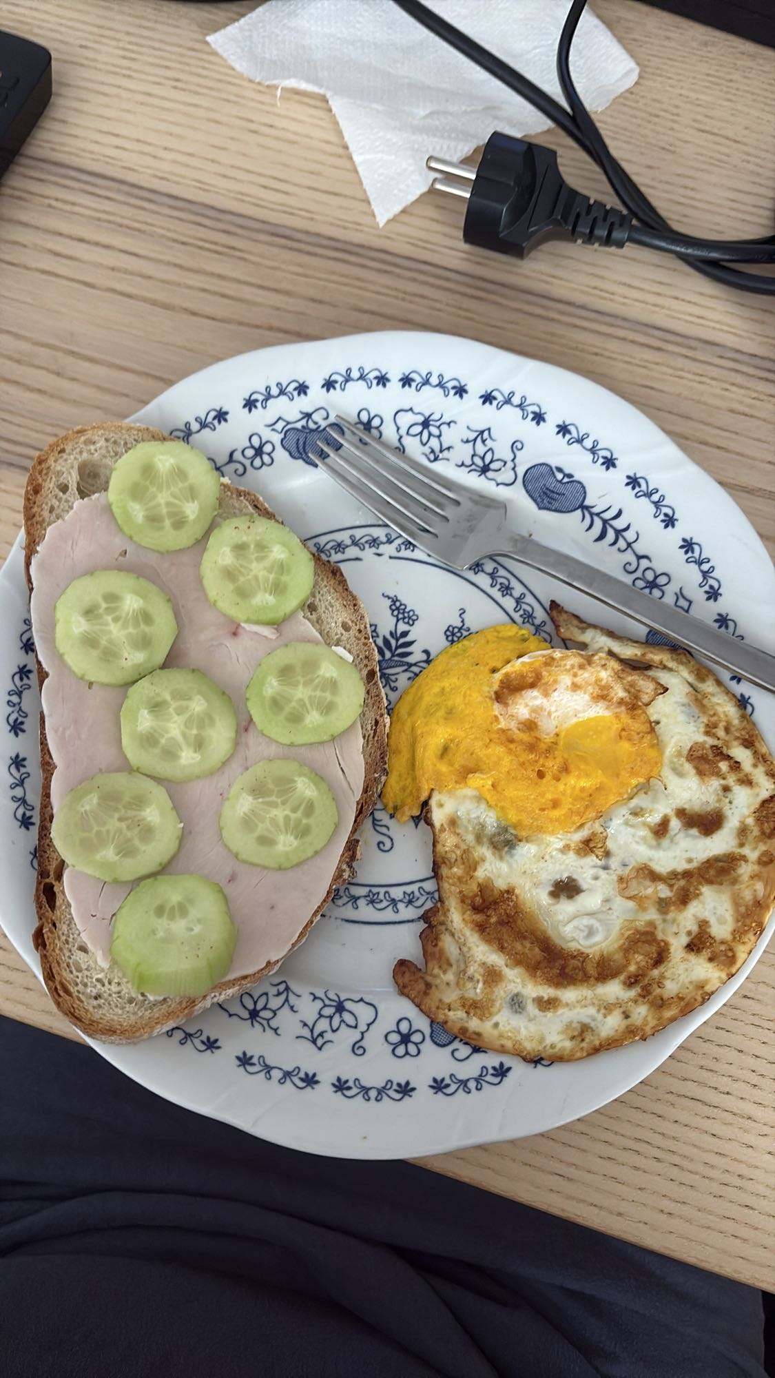 Egg and Turkey Sandwich