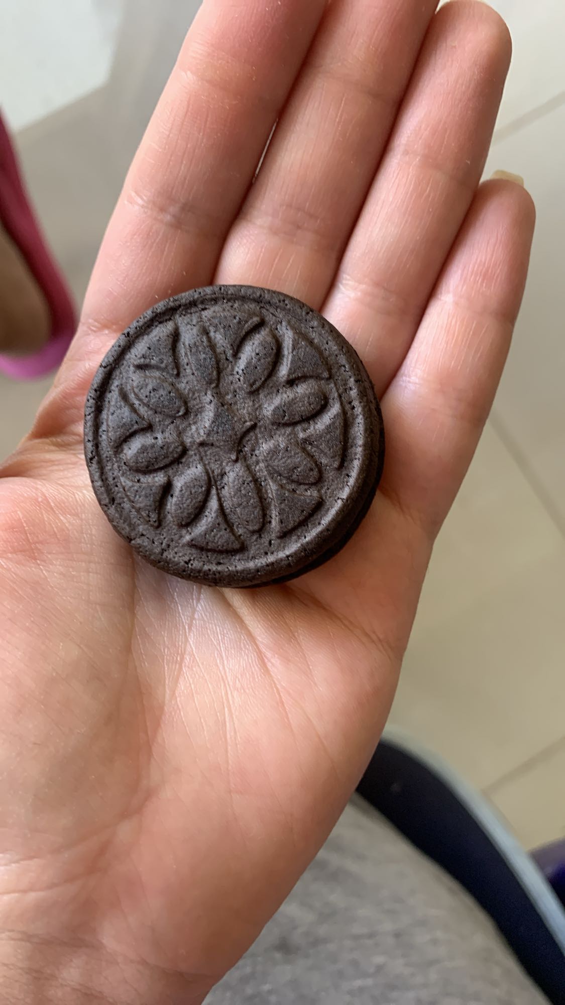 Chocolate sandwich cookie