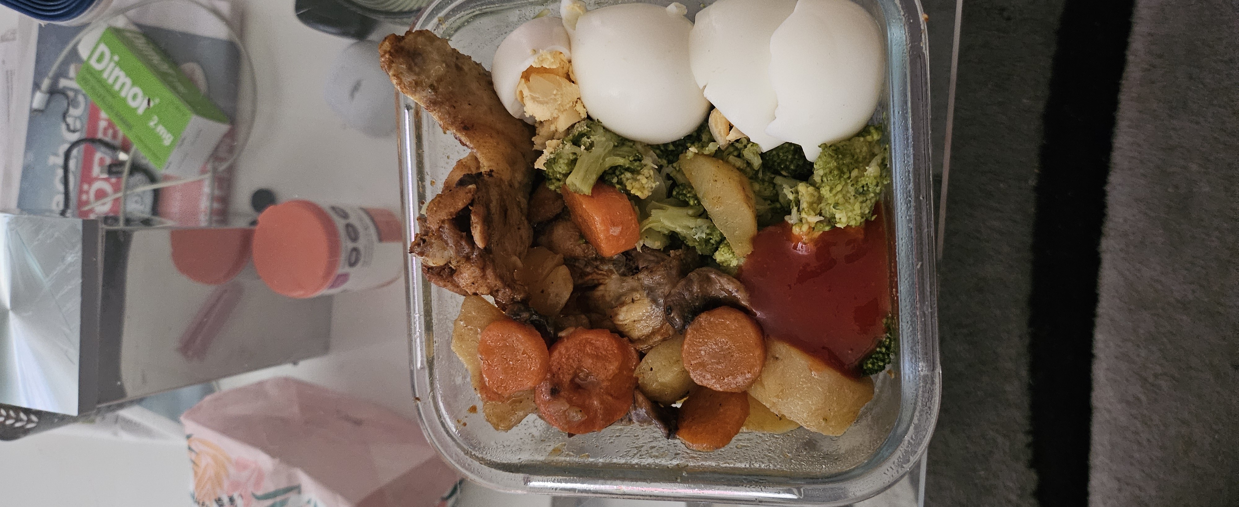 Kyckling med grönsaker