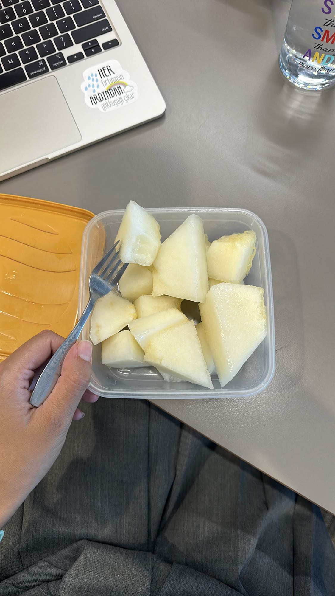 Honeydew melon snack