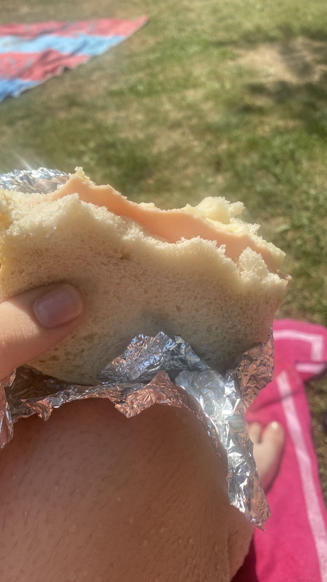 Sandwich jambon simple