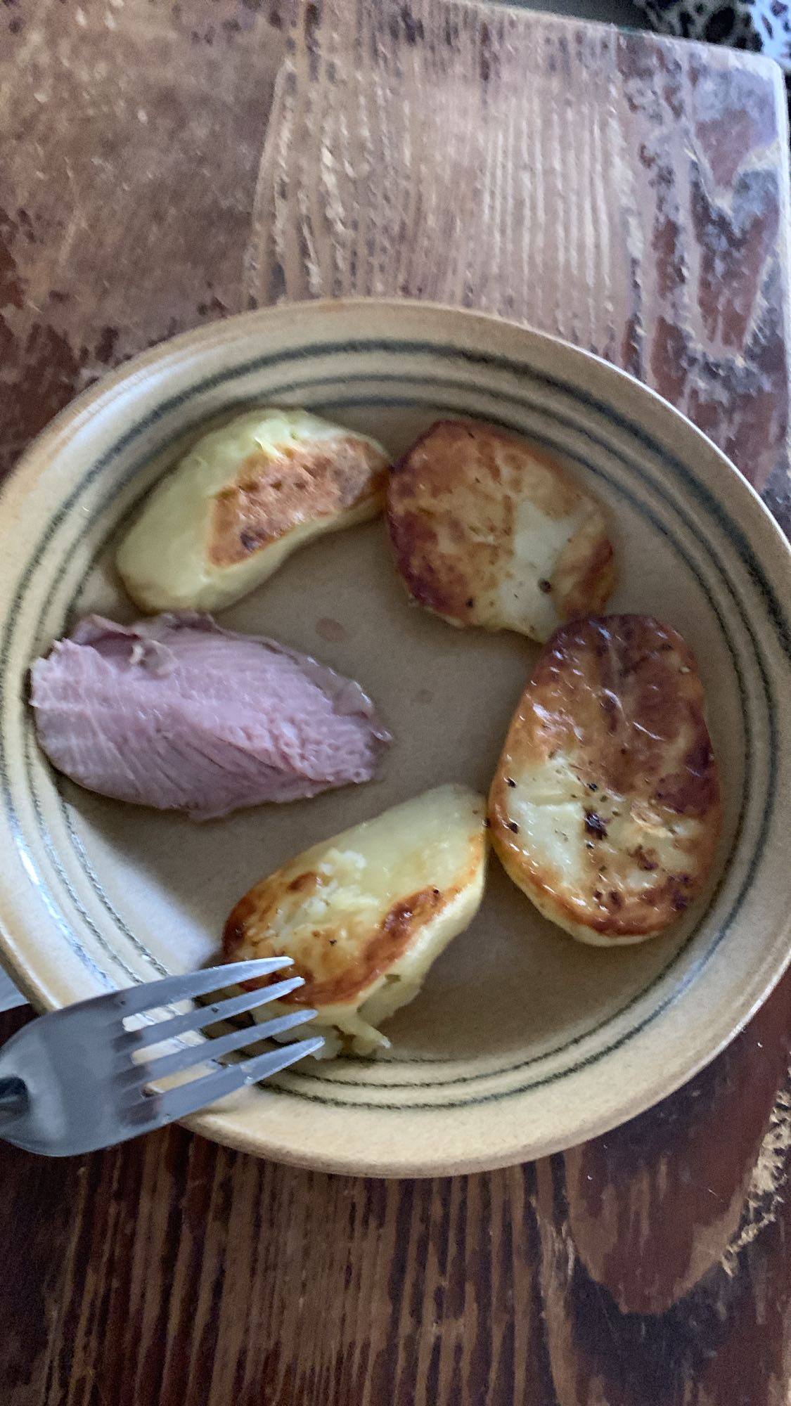 Pommes de terre et dinde