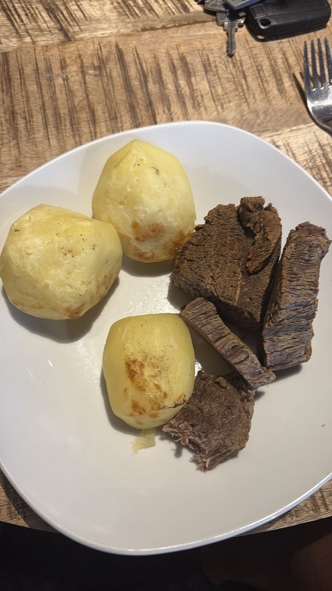 Aardappelen met rundvlees