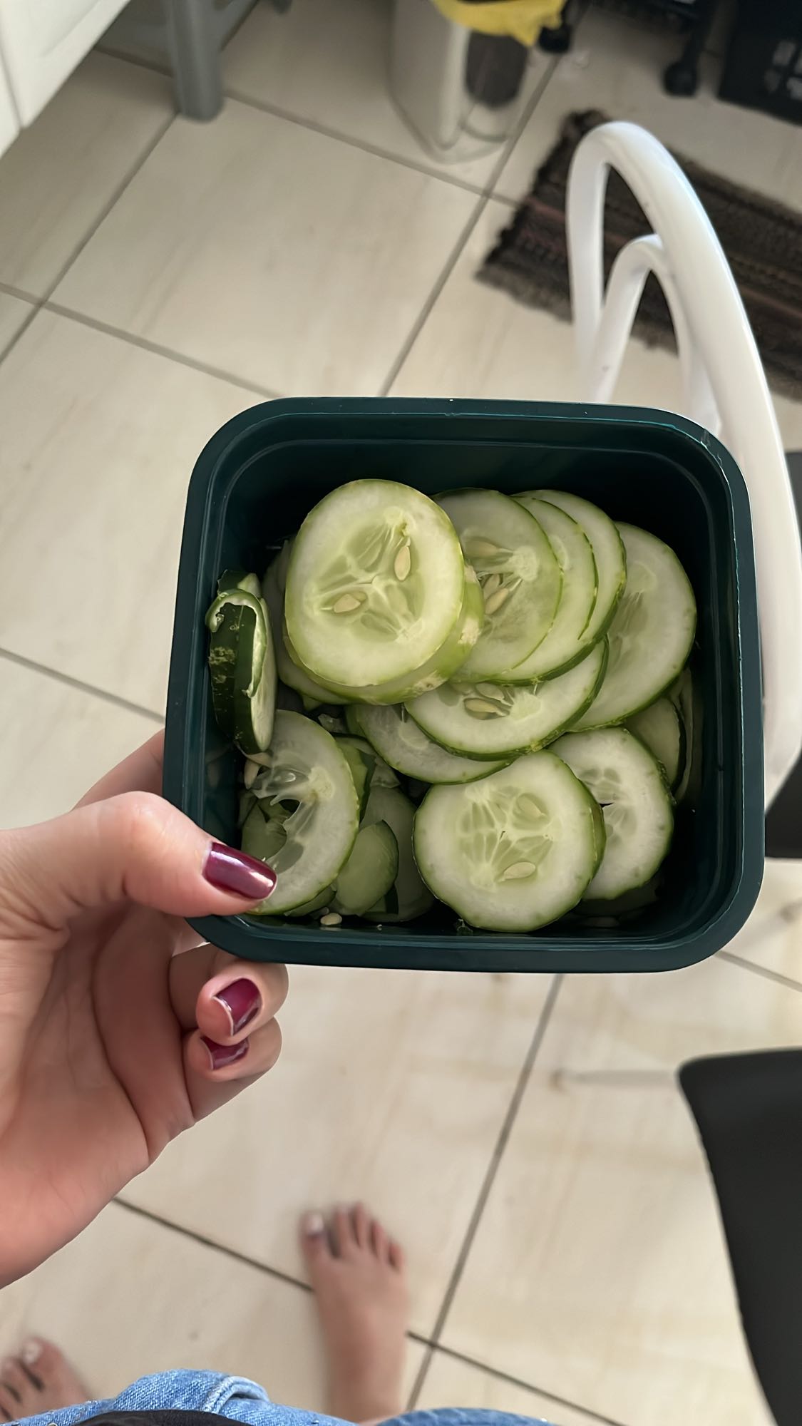 Salada de pepino