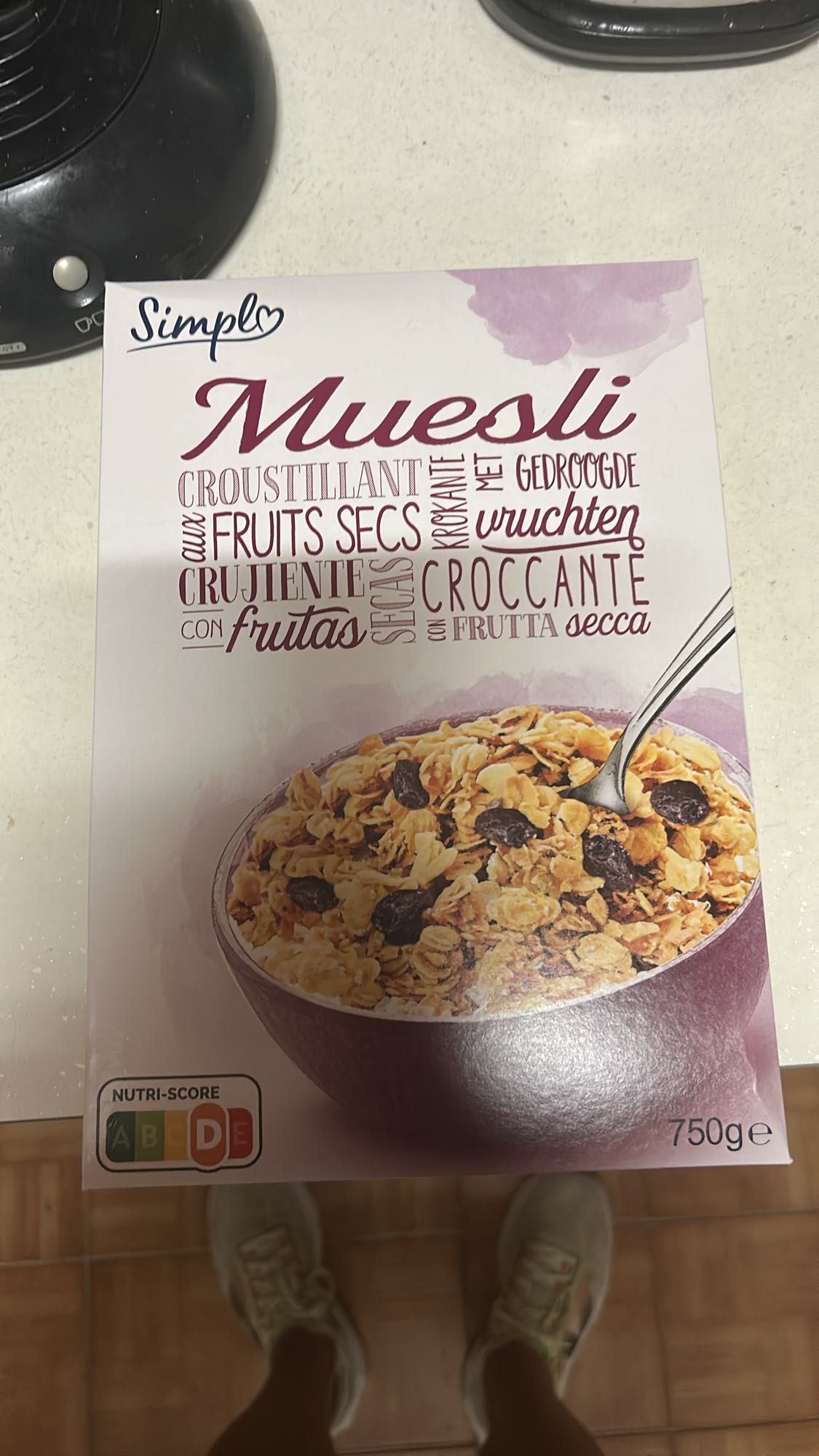 Muesli fruits secs
