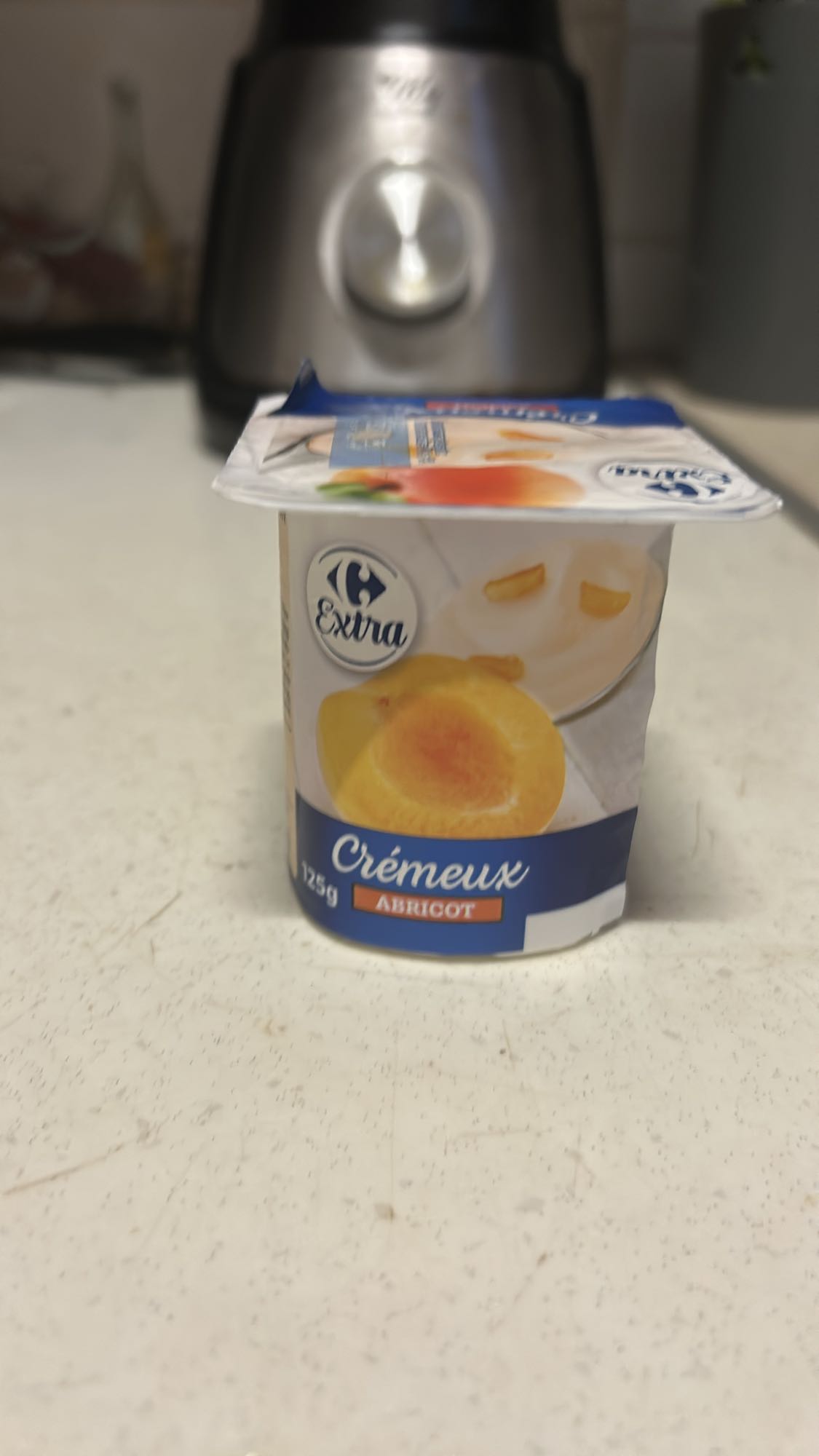 Yaourt abricot crémeux