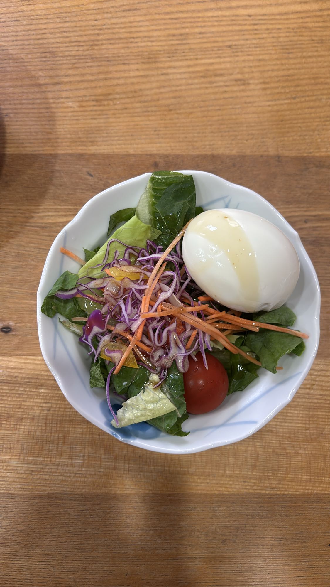 Boiled Egg Salad Bowl